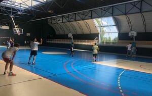 Warm up sur le dribble ce matin + perfectionnement sur le 1vs1 