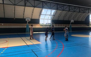 Warm up sur le dribble ce matin + perfectionnement sur le 1vs1 