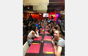 Et pour clôturer le stage, sortie au bowling suivi du fameux karaoké