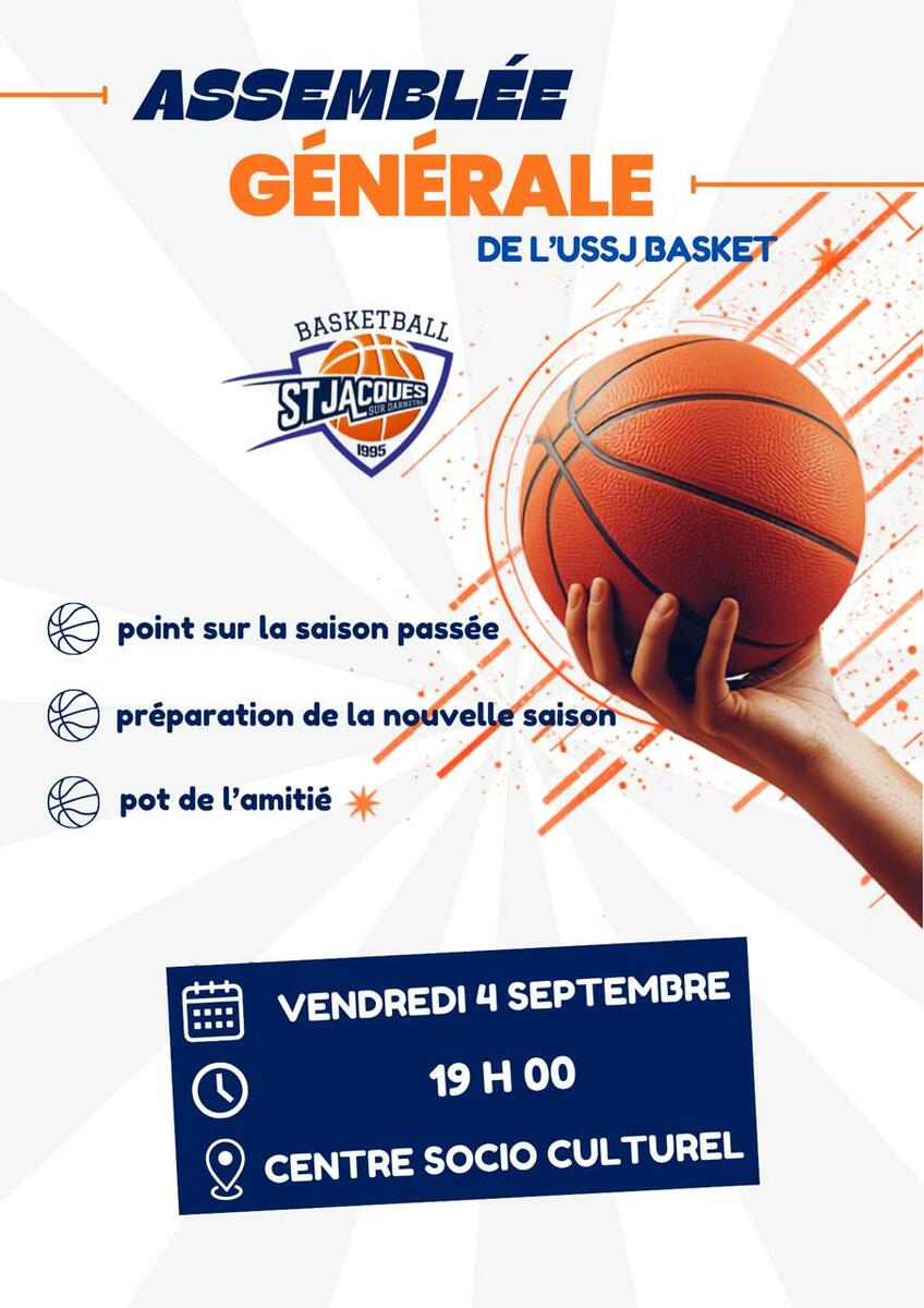 Assemblée générale de l'USSJ BASKET