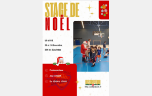 STAGE DE NOËL 2025