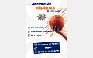 Assemblée générale de l'USSJ BASKET