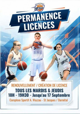 📋 PERMANENCE LICENCES 📋