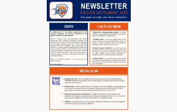 Newsletter N°2 - Septembre 2025