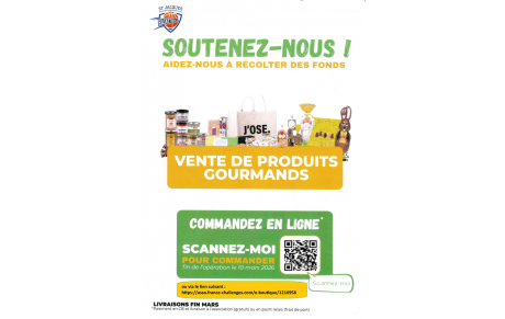 Soutenez-nous, aidez-nous à récolter des fonds