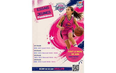 🏀ESSAIS JEUNES FÉMININES🏀