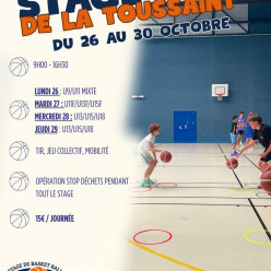 Stage de Toussaint 2026